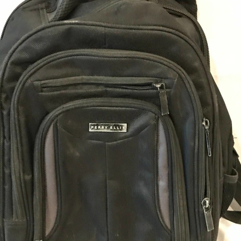 Perry Ellis Portfolio Backpack - Picture 2 of 7